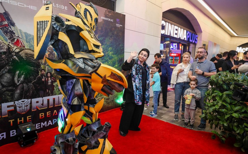 CinemaPlusda Transformerlər ilə yay mövsümünün açılışı olub