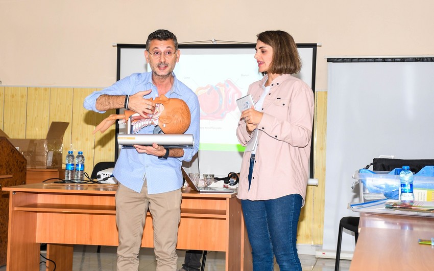 ICRC conducts training for medical staff of Azerbaijan's Mine Action Agency 