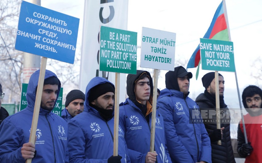 Акция протеста на дороге Ханкенди-Лачын продолжается уже десятый день