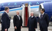 President Ilham Aliyev arrives in Russia