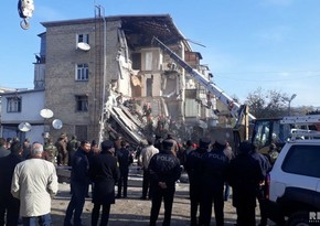 Explosion hits residential building in Ganja, casualties reported - PHOTO - UPDATED