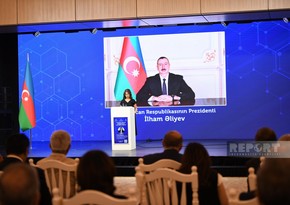 Ilham Aliyev addresses participants of forum of Azerbaijani scientists living abroad