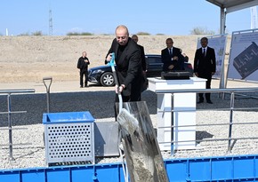 В Джебраильском районе заложен фундамент мебельного кластера литовской компании Dominari