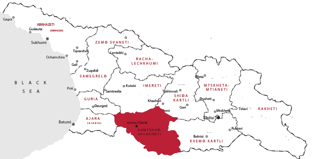 Дорожная карта грузии и армении