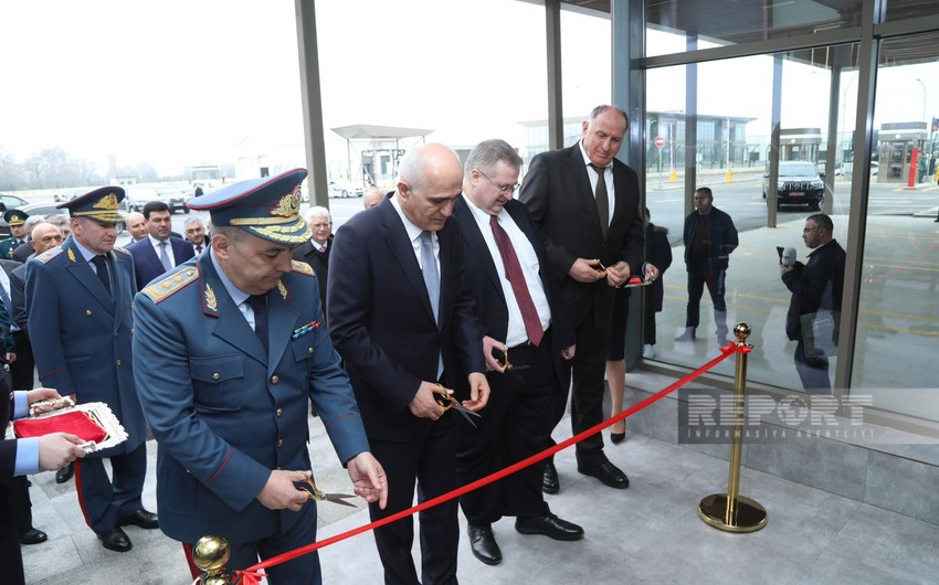 На азербайджано-российской границе состоялось открытие КПП Ханоба