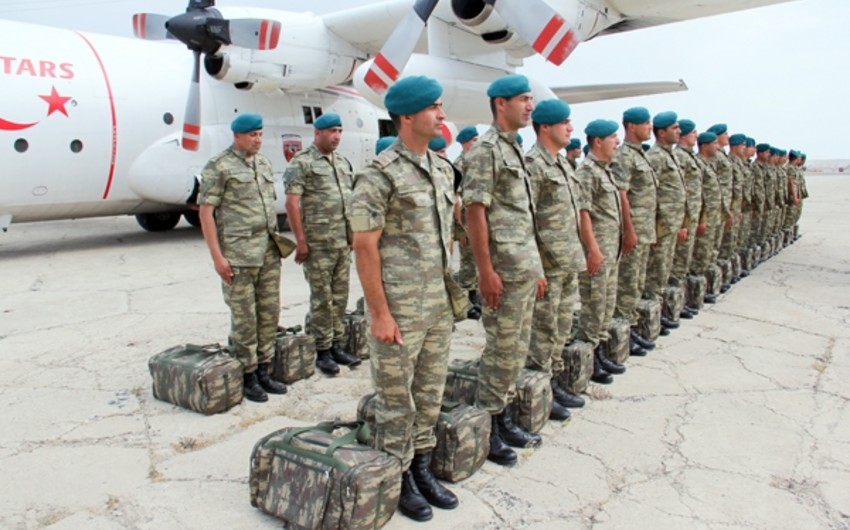 Azerbaijani peacekeepers leave for Afghanistan