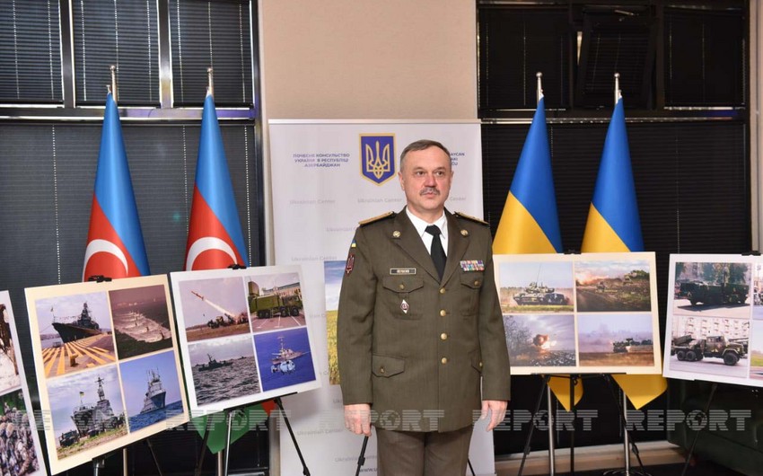 Photo exhibition on 30th anniversary of Ukrainian Armed Forces opens in Baku