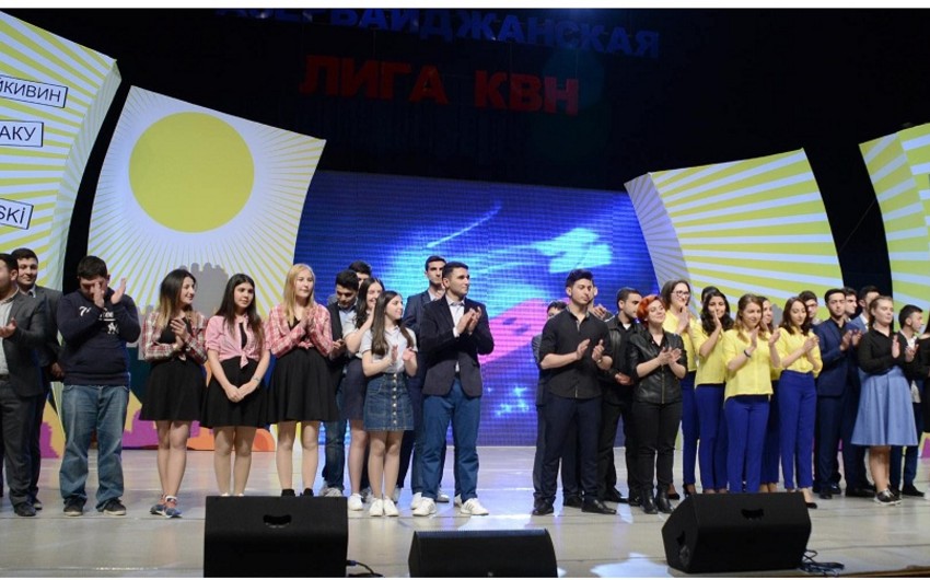 Heydər Əliyev Sarayında KVN üzrə Azərbaycan Regional Liqasının IV mövsümünün açılışı olub