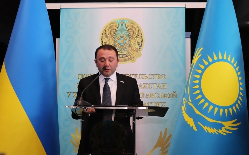 Azərbaycanlı Qazaxıstanın Ukraynadakı fəxri konsulu təyin edildi - FOTO