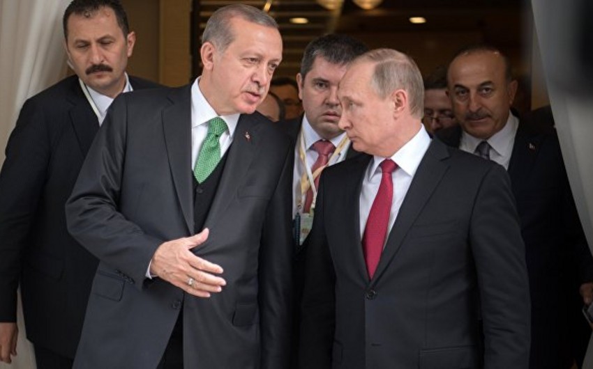 Путин в Пекине кратко переговорил с президентом Турции Эрдоганом