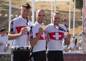 ​All the medals in the men's MTB go to Switzerland