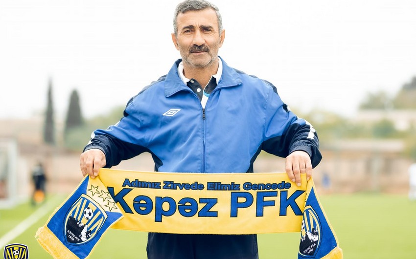 Azərbaycanın veteran futbolçusu Kəpəzdə işlə təmin olunub