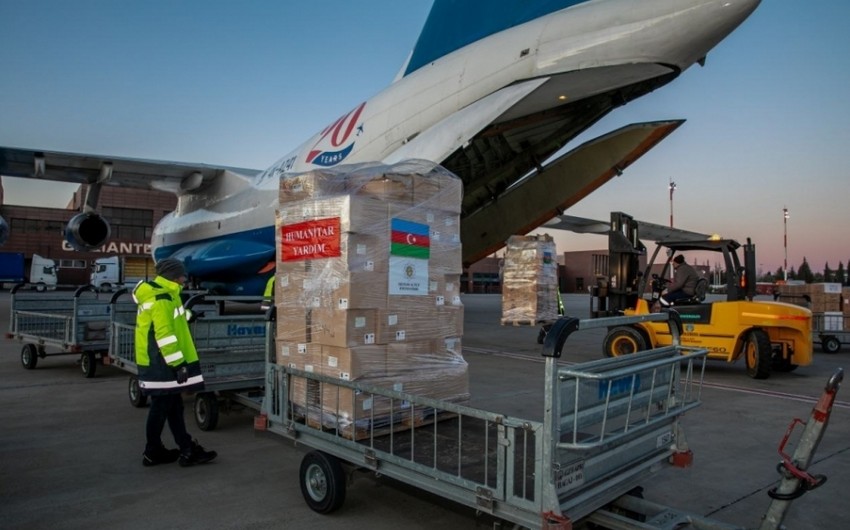 Another humanitarian aid plane leaving for Turkiye