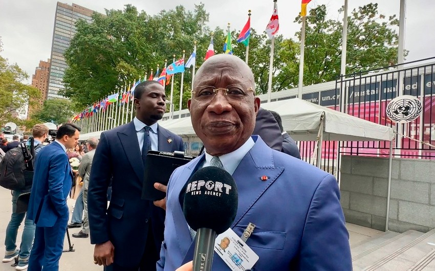 Côte d'Ivoire's Foreign Minister: Azerbaijan, host of COP29, actively collaborates with all stakeholders