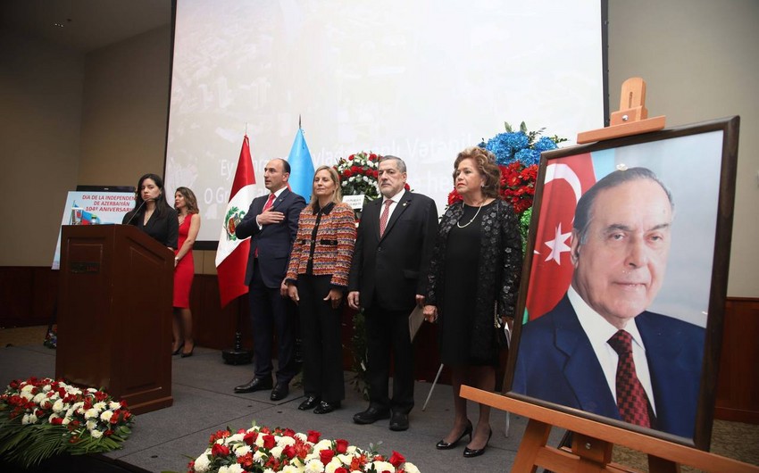 Azerbaijan's Independence Day celebrated in Peru 