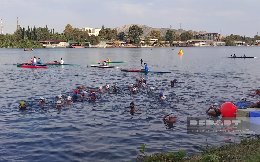 В Мингячевире прошел чемпионат Азербайджана по триатлону