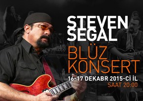 Heydar Aliyev Center to host Steven Seagal concert