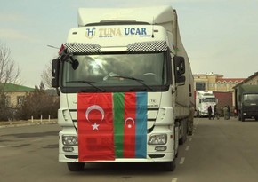 Из Нахчывана в Турцию отправлено еще 11 фур с гумпомощью