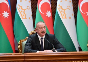 Ilham Aliyev: Today Tajikistan and Azerbaijan are two stable states