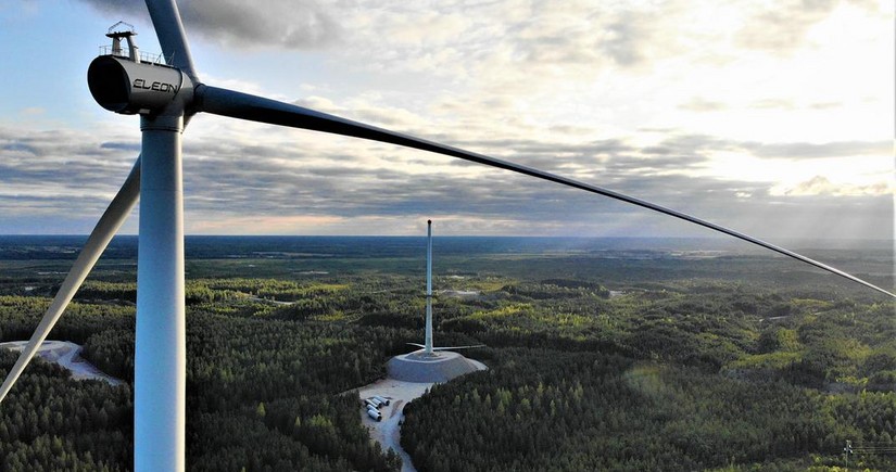 В Финляндии открыли один из крупнейших парков ветрогенерации