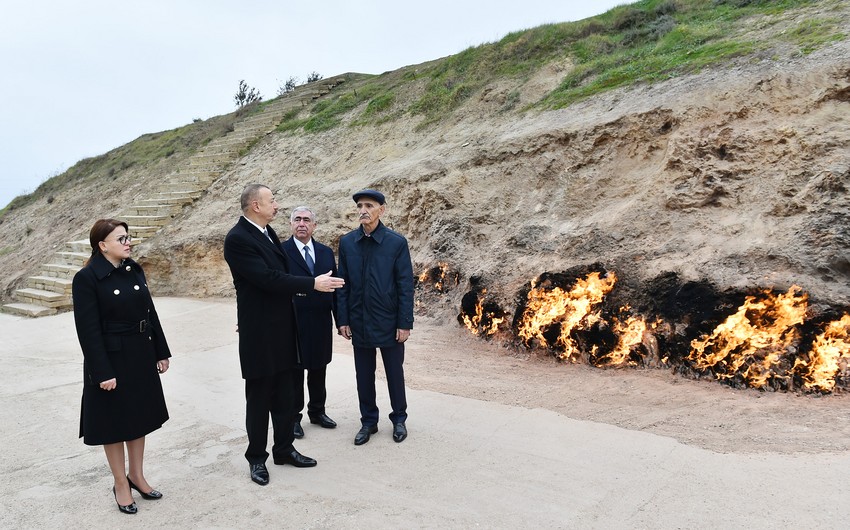 President Ilham Aliyev instructs to eliminate unbearable situation in Yanardag Reserve