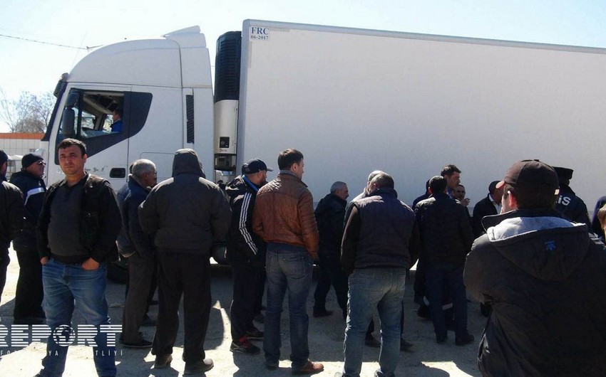 В Дагестане продолжается забастовка дальнобойщиков