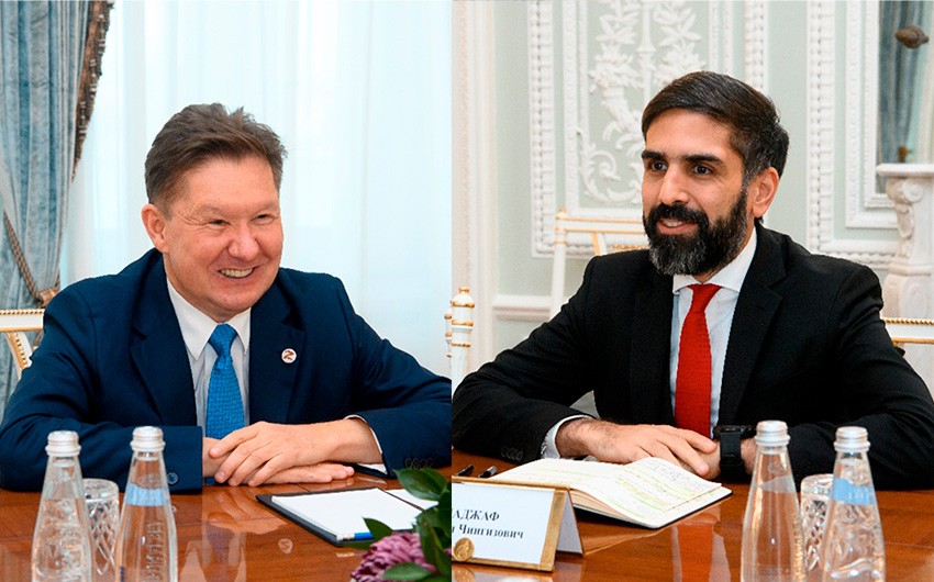 Gazprom, SOCAR discuss possibilities of developing gas motor fuel market in Azerbaijan