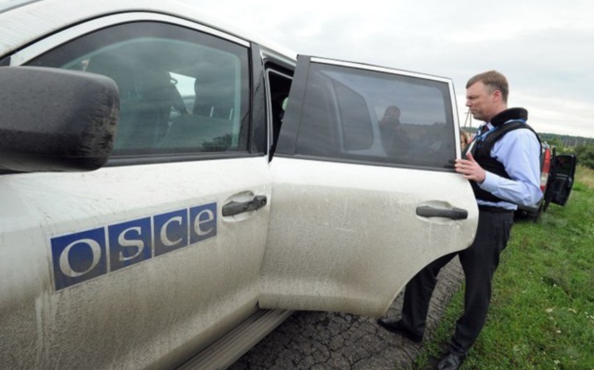 Armenians opened fire on Azerbaijani positions during the OSCE monitoring