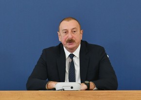 Azerbaijani President: 'We have such a huge challenge and task in front of us - reconstruction of Karabakh and Eastern Zangazur'