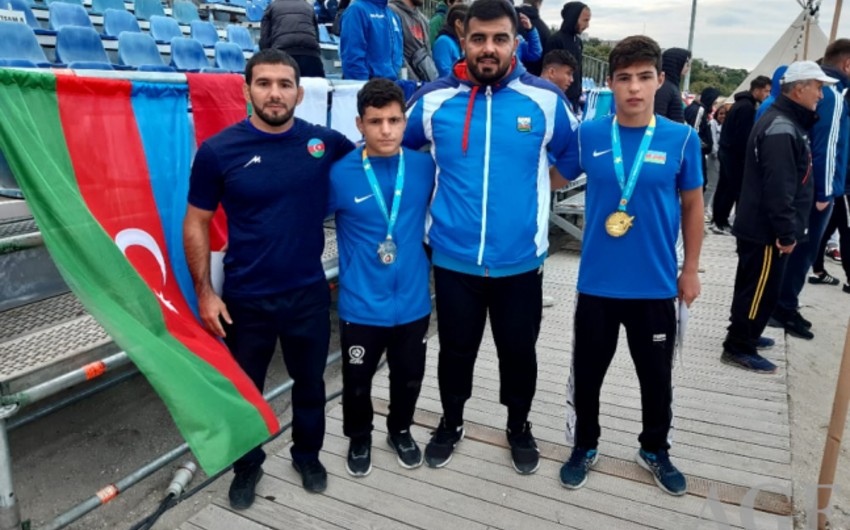 Dünya çempionatı: Azərbaycan güləşçiləri qızıl və gümüş medal qazanıblar