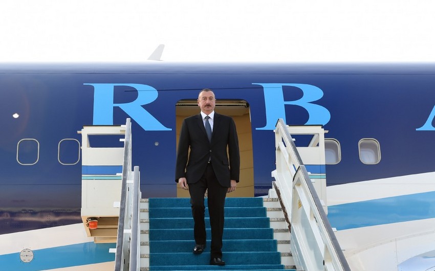 Президент Азербайджана находится с визитом в Турции