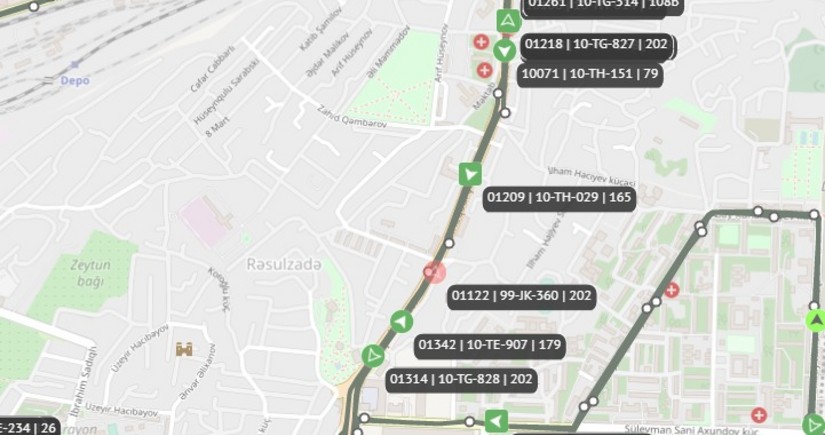 BNA: 33 müntəzəm marşrut xətti üzrə 79 avtobus gecikir 