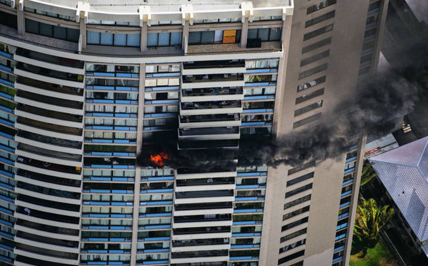На Гавайях пожар в жилой высотке унес жизни трех человек