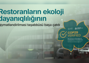 COP29 ərəfəsində ictimai iaşə obyektlərinin ekoloji dayanıqlılığının qiymətləndirilməsi yekunlaşıb