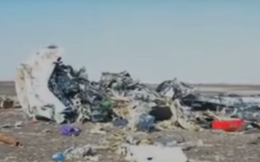 Опубликовано первое видео с места падения Airbus на Синае - ВИДЕО - ФОТО