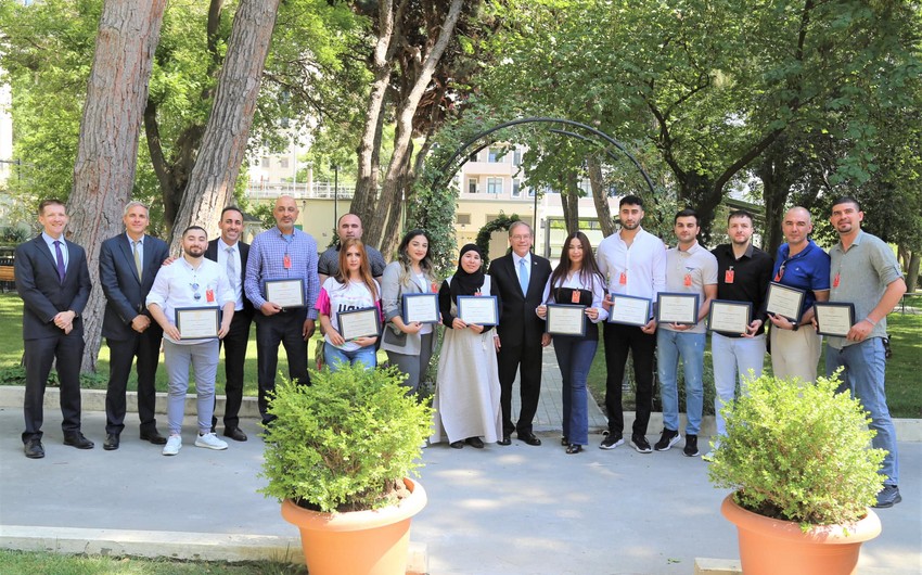 US ambassador awards Azerbaijani coaches