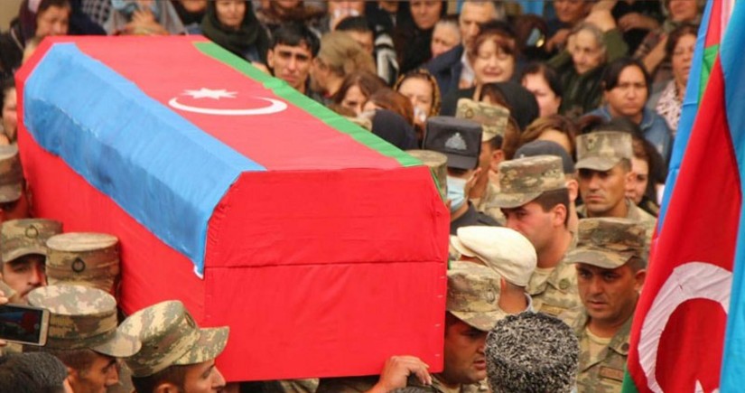 Погибший военнослужащий Азербайджанской армии похоронен в Шеки