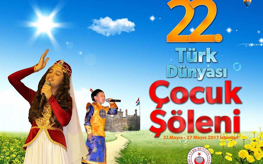 Azərbaycan 13-cü Türk Dünyası Uşaqları Səs Yarışmasında iştirak edib