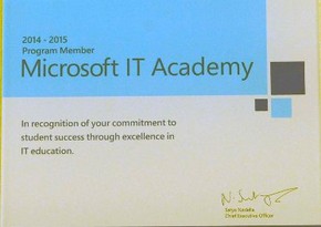 Microsoft ICT Academy launched at Baku Higher Oil School