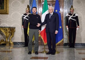 Владимир Зеленский встретился с президентом Италии Серджо Маттареллой 