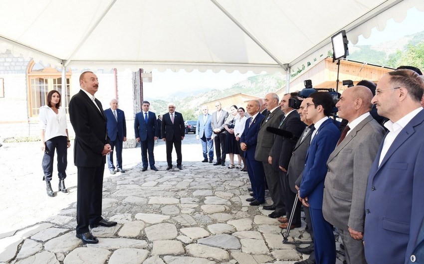 Prezident: Nə qədər çox turist gəlsə, ölkəmizə o qədər də çox pul gələcək