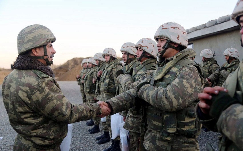 Azerbaijani Defense Minister inaugurates soldier's barrack on forward defense line