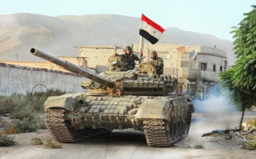 Сирийские войска начали широкомасштабное наступление на позиции ИГ