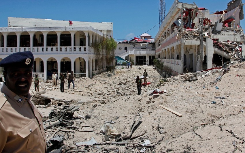 В столице Сомали возле президентского дворца идет бой