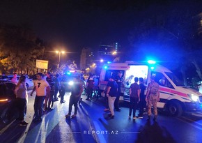 Nəsimi rayonunda avtomobil piyadanı vurdu
