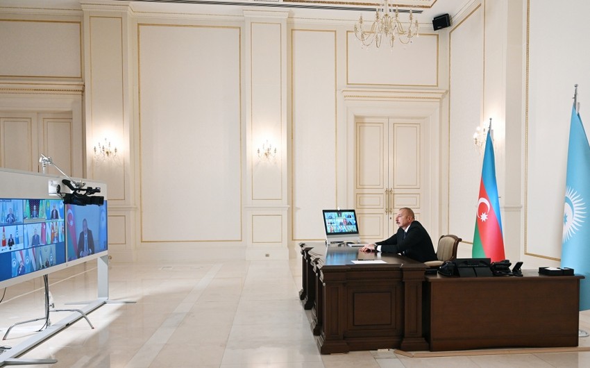 President of Azerbaijan expresses gratitude to Turkic Council