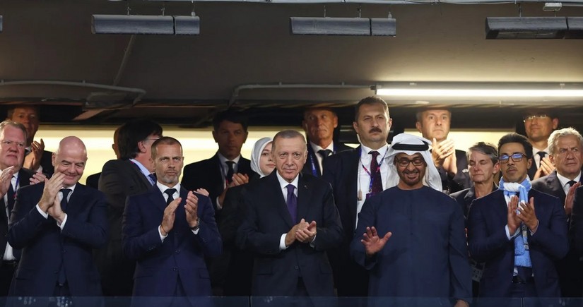 Türkiyə Prezidenti “Mançester Siti” klubunu təbrik edib