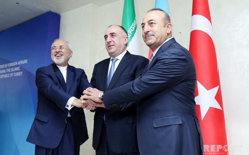 Baku statement adopted following trilateral meeting of Azerbaijan, Turkey and Iran foreign ministers