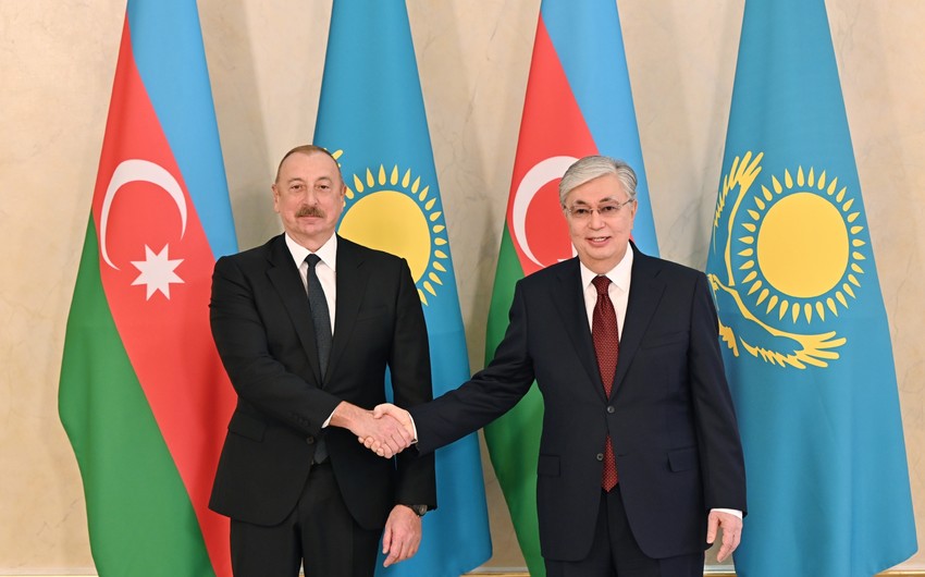 President of Kazakhstan congratulates Ilham Aliyev