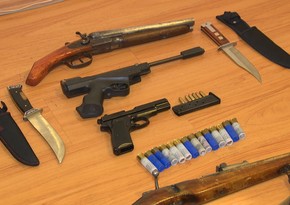 МВД: Изъяты две единицы незарегистрированного оружия